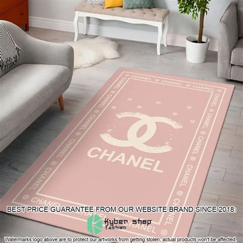 chanel rug pink|chanel inspired rugs.